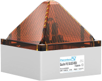 Pfannenberg Flitslamp QUADRO F12 3G/3D 230 AC AM 21041104008 Oranje Oranje 230 V/AC