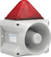 Pfannenberg Optisch akoestische signaalgever PA X 20 15 24 DC RD 7035 Rood 24 V/DC 120 dB