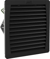 Pfannenberg PF 43000 24DC 54 9011 Schakelkastventilator 24 V/DC 12 W (b x h x d) 252 x 252 x 103 mm 1 stuk(s)