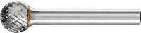 PFERD 21000056 Freesstift Bol Lengte 51 mm Afmeting, Ø 12 mm Werklengte 10 mm Schachtdiameter 6 mm
