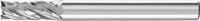 PFERD 21100283 Freesstift Cilinder Lengte 55 mm Afmeting, Ø 6 mm Werklengte 16 mm Schachtdiameter 6 mm