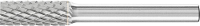 PFERD 21101746 Freesstift Cilinder Lengte 60 mm Afmeting, Ø 8 mm Werklengte 20 mm Schachtdiameter 6 mm