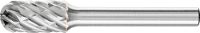 PFERD 21105287 Freesstift Wals Lengte 60 mm Afmeting, Ø 10 mm Werklengte 20 mm Schachtdiameter 6 mm