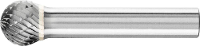 PFERD 21112828 Freesstift Bol Lengte 51 mm Afmeting, Ø 12 mm Werklengte 10 mm Schachtdiameter 8 mm