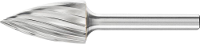 PFERD 21122816 Freesstift Spitsboog Lengte 70 mm Afmeting, Ø 16 mm Werklengte 30 mm Schachtdiameter 6 mm