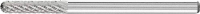 PFERD 21205143 Freesstift Wals Lengte 43 mm Afmeting, Ø 3 mm Werklengte 13 mm Schachtdiameter 3 mm
