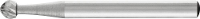 PFERD 22394353 Freesstift Lengte 32.2 Mm Afmeting, Ø 3.2 Mm Werklengte 2.2 Mm Schachtdiameter 3 mm