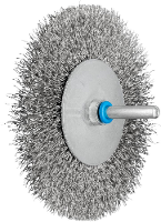 PFERD 43109003 Ronde borstel op stift, ongetordeerd RBU 10010/6 INOX 0,30 10 stuk(s)