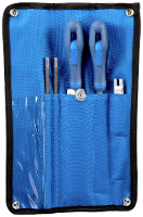 PFERD TOOLS 11099148 Kettingzaagslijpset 4,8 mm 3/16 voor Kettingdeling .325 In roltas 1 set(s)