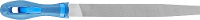 PFERD TOOLS 11216208 Werkplaatsvijl plat spits kap 3 inclusief ergonomisch vijlheft universeel voor fijne bewerking en polijsten Lengte 200 mm 1 stuk(s)
