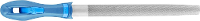 PFERD TOOLS 11235206 Werkplaatsvijl halfrond spits kap 1 inclusief ergonomisch vijlheft Lengte 200 mm 1 stuk(s)
