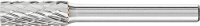 PFERD TOOLS 21000013 Freesstift Cilinder Lengte 60 mm Afmeting, Ø 8 mm Werklengte 20 mm Schachtdiameter 6 mm
