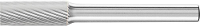 PFERD TOOLS 21101756 Freesstift Cilinder Lengte 60 mm Afmeting, Ø 8 mm Werklengte 20 mm Schachtdiameter 6 mm