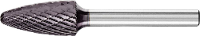 PFERD TOOLS 21117824 Freesstift Ronde boog Lengte 65 mm Afmeting, Ø 12 mm Werklengte 25 mm Schachtdiameter 6 mm