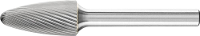 PFERD TOOLS 21117856 Freesstift Ronde boog Lengte 65 mm Afmeting, Ø 12 mm Werklengte 25 mm Schachtdiameter 6 mm