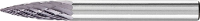 PFERD TOOLS 21122524 Freesstift Spitsboog Lengte 55 mm Afmeting, Ø 6 mm Werklengte 18 mm Schachtdiameter 6 mm