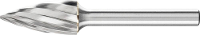 PFERD TOOLS 21122716 Freesstift Spitsboog Lengte 65 mm Afmeting, Ø 12 mm Werklengte 25 mm Schachtdiameter 6 mm