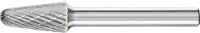 PFERD TOOLS 21125026 Freesstift Kegel Lengte 60 mm Afmeting, Ø 10 mm Werklengte 20 mm Schachtdiameter 6 mm