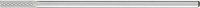 PFERD TOOLS 21200257 Freesstift Cilinder Lengte 75 mm Afmeting, Ø 3 mm Werklengte 13 mm Schachtdiameter 3 mm