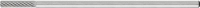 PFERD TOOLS 21201257 Freesstift Cilinder Lengte 75 mm Afmeting, Ø 3 mm Werklengte 13 mm Schachtdiameter 3 mm