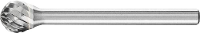 PFERD TOOLS 21213083 Freesstift Hardmetaal Bol 6 mm Lengte 35 mm Afmeting, Ø 6 mm Werklengte 5 mm Schachtdiameter 3 mm 1 stuks