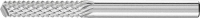 PFERD TOOLS 21458697 Freesstift Cilinder Lengte 65 mm Afmeting, Ø 6 mm Werklengte 25 mm Schachtdiameter 6 mm