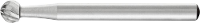 PFERD TOOLS 22394453 Freesstift Lengte 32.9 Mm Afmeting, Ø 4 mm Werklengte 2.9 Mm Schachtdiameter 3 mm