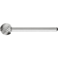 PFERD TOOLS 22394853 Freesstift Lengte 37 mm Afmeting, Ø 8 mm Werklengte 7 mm Schachtdiameter 3 mm