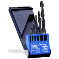 PFERD TOOLS 25298003 SET DIN 338 HSSG N STEEL 6TLG Metaal spiraalboorset 6 delig 2 mm, 3 mm, 4 mm, 5 mm, 6 mm, 7 mm, 8 mm 1 set(s)