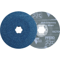 PFERD TOOLS 64111660 Fiberschijvenset Diameter 115 mm Korrelgrootte (num)=60 25 stuk(s)