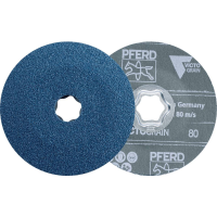 PFERD TOOLS 64111680 Fiberschijvenset Diameter 115 mm Korrelgrootte (num)=80 25 stuk(s)