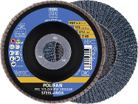 PFERD TOOLS 67764115 Z Psf Steelox Lamellenschijf Diameter 115 mm Boordiameter 22.23 Mm Korrelgrootte (num) 40 10 stuk(s)