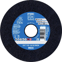 PFERD TOOLS EHT 115 1,6 SG INOX 61340424 Doorslijpschijf recht 115 mm 25 stuk(s) RVS
