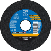 PFERD TOOLS PSF STEEL 61730010 Doorslijpschijf recht 115 mm 25 stuk(s) Staal