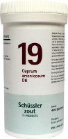Pfluger Celzout 19 Cuprum Arsenicosum D6 Tabletten