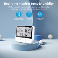 PGST PA 010 Tuya WiFi LCD scherm Digitale binnentemperatuur  en vochtigheidssensor Smart APP Monitor Controller Werkt me