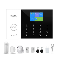 PGST PG 105 Tuya Slimme GSM Wifi Alarmsysteem voor Thuis Draadloos Beveiligingsalarm Huis Smart Life App Control Werkt m