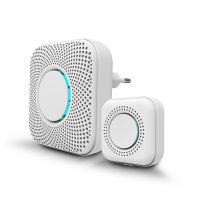 PGST PJ 16 Slimme Deurbel voor Thuis met Draadloos Alarm en 8 Niveaus Volume, Ingebouwde 36 Ringtones, voor Thuisveiligh