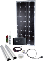 Phaesun Base Camp One 600191 Zonne energieset 100 Wp Incl. Laadregelaar