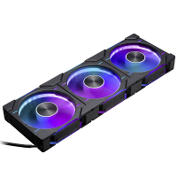 Phanteks D30 PWM Reverse Airflow D RGB PC ventilator Zwart (b x h x d) 120 x 120 x 30 mm