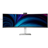 Philips 49B2U5900CH/00 ledmonitor 2x HDMI, 1x DisplayPort, RJ 45, Sound, Webcam