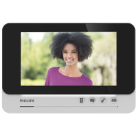 Philips nan Extra monitor voor Video deurintercom 2 draads Grijs