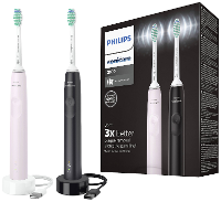 Philips Bodycare Serie 3100 HX3675/15 Elektrische tandenborstel Zwart, Wit