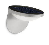 Philips Dusk Solar Wandlamp 1.5 W Warmwit 17807/87/16 Grijs