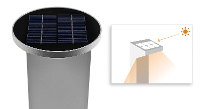 Staande Solarlamp 1.5 W Warm Wit Philips Lighting 178098716 Dusk Grijs