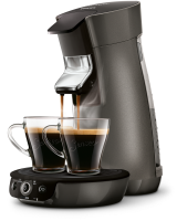 Senseoâ® Viva Cafã© Style Hd7833/50 Koffiepadmachine Titaanzwart In Hoogte Verstelbare Koffietuit