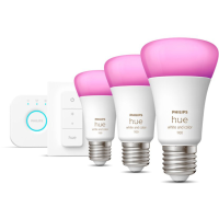 Philips Hue Hue White and Color Ambiance Starterkit E27 2000K   6500K, Dimbaar
