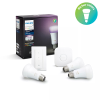 Philips Lighting Hue Starterkit Energielabel: A+ (A++   E) white and color ambiance E27 10 W RGBW
