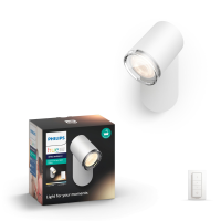 Philips Lighting Hue Led Spiegellamp Met Dimmer Adore Gu10 5.5 W Warm Wit, Neutraal Wit, Daglicht Wit