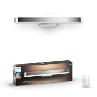 Philips Lighting Hue Led Spiegellamp Met Dimmer Adore Led Vast Ingebouwd Warm Wit, Neutraal Wit, Daglicht Wit